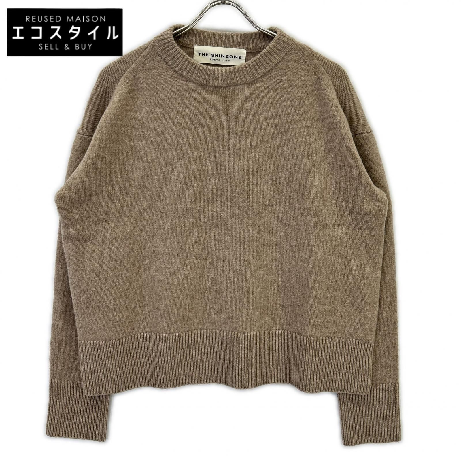 THE SHINZONE　ザ シンゾーン　キャメル GENERAL KNIT セーター　FO