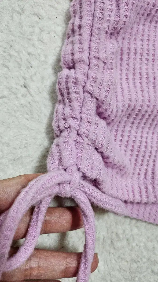 PINK ヴィクトリアズ・シークレット ワッフル ニット セット XS PINK ヴィクトリアズ・シークレット ワッフル ニット セット XS