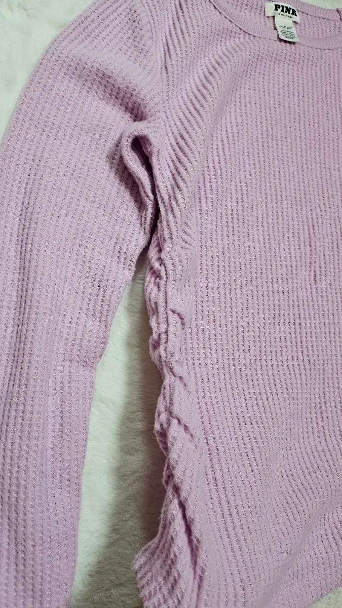 PINK ヴィクトリアズ・シークレット ワッフル ニット セット XS PINK ヴィクトリアズ・シークレット ワッフル ニット セット XS