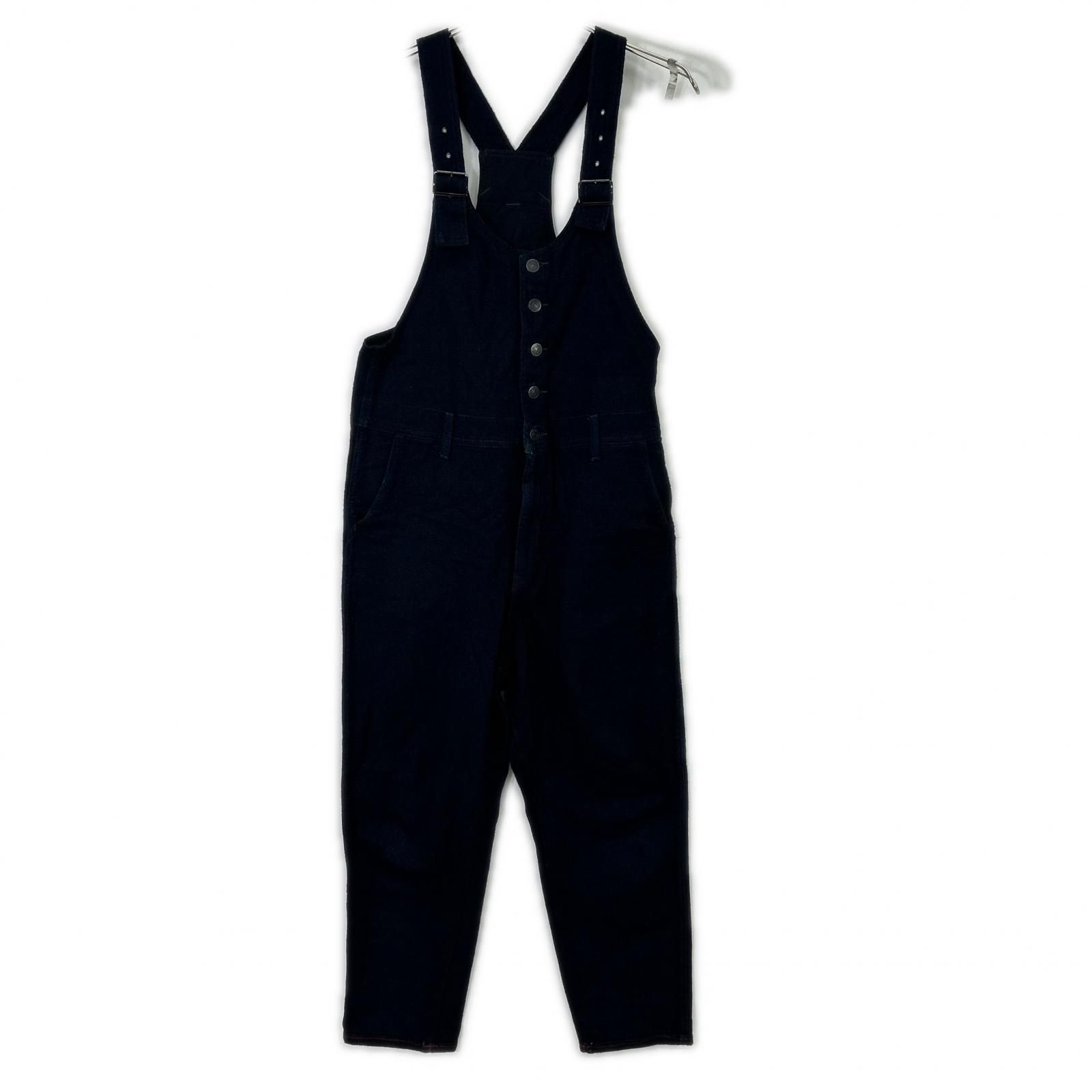 HYSTERIC GLAMOUR　ヒステリックグラマー　0163AS01 ブルー ハイバックオーバーオール　M