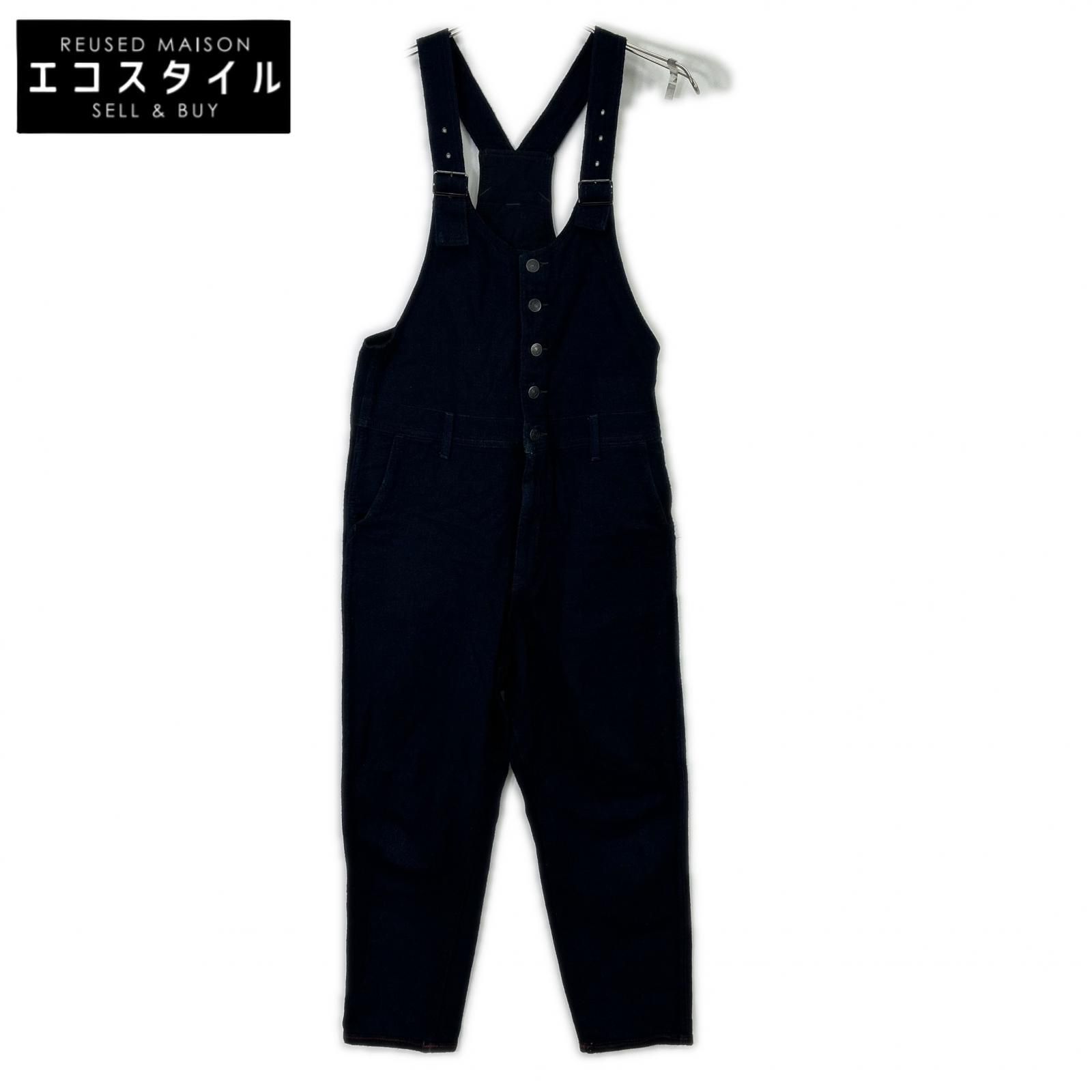 HYSTERIC GLAMOUR　ヒステリックグラマー　0163AS01 ブルー ハイバックオーバーオール　M