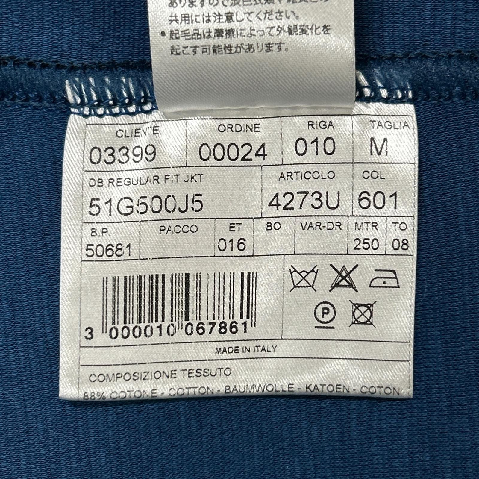 T-JACKET ティージャケット ネイビー コットン テーラードジャケット 