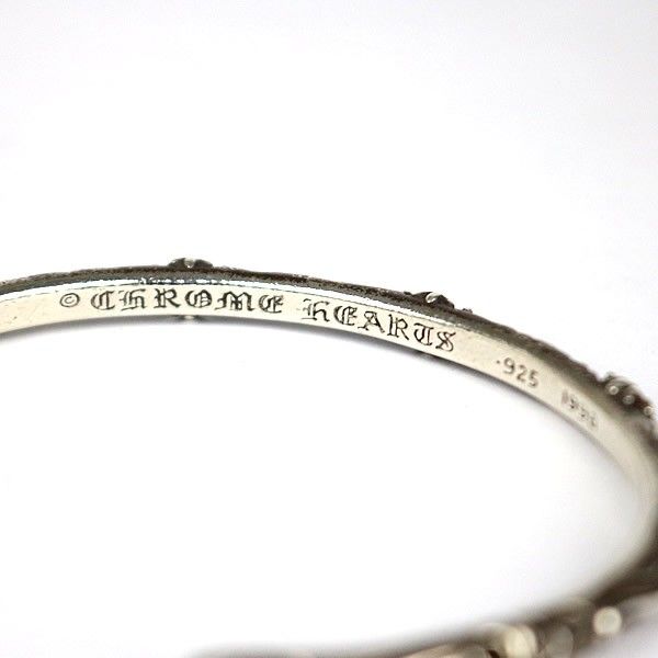 CHROME HEARTS 新宿店 クロムハーツ クロスバンド バングル Lサイズ