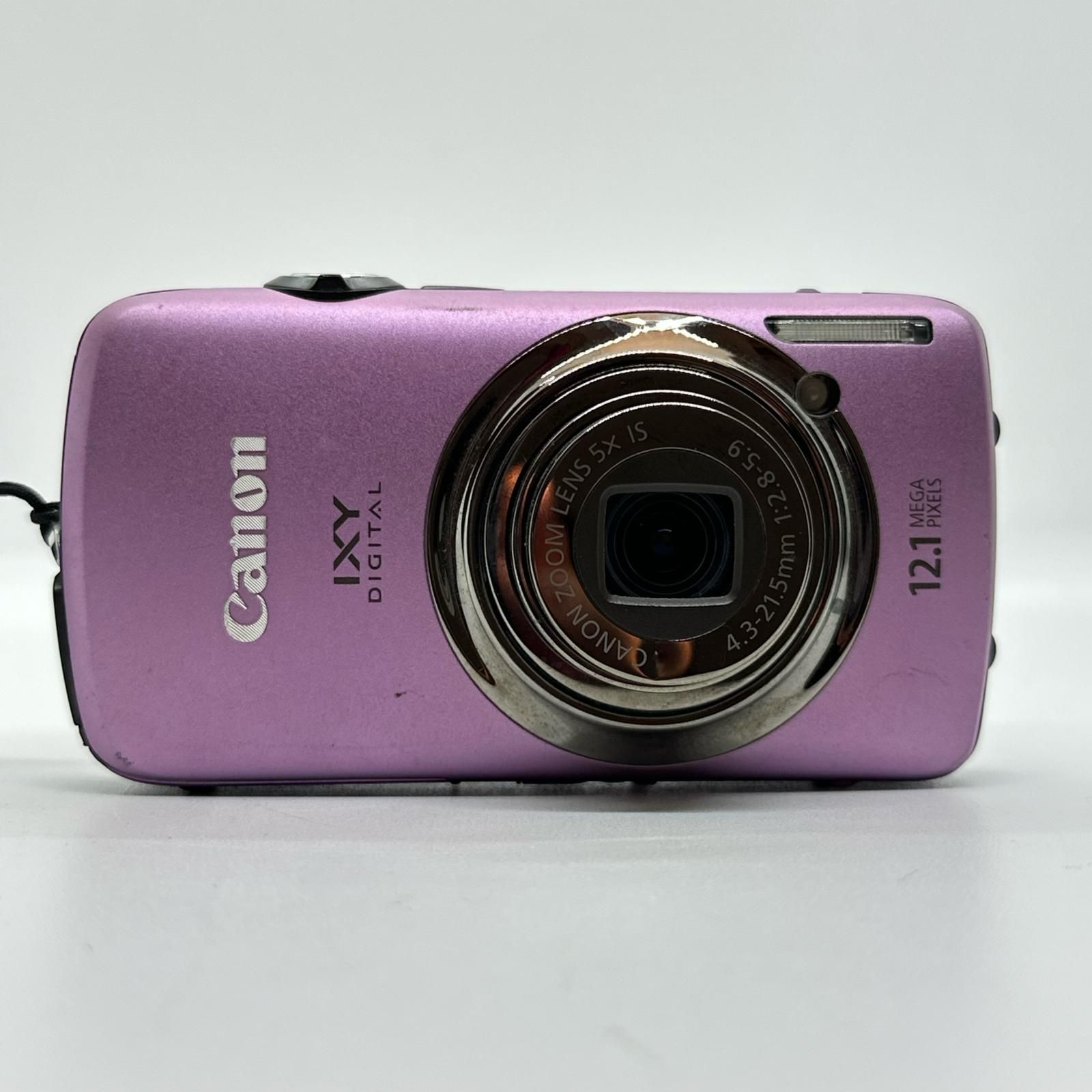 【全額返金保証】【最速発送】Canon コンパクトデジタルカメラ IXY DIGITAL 930 IS パープル 動作確認済