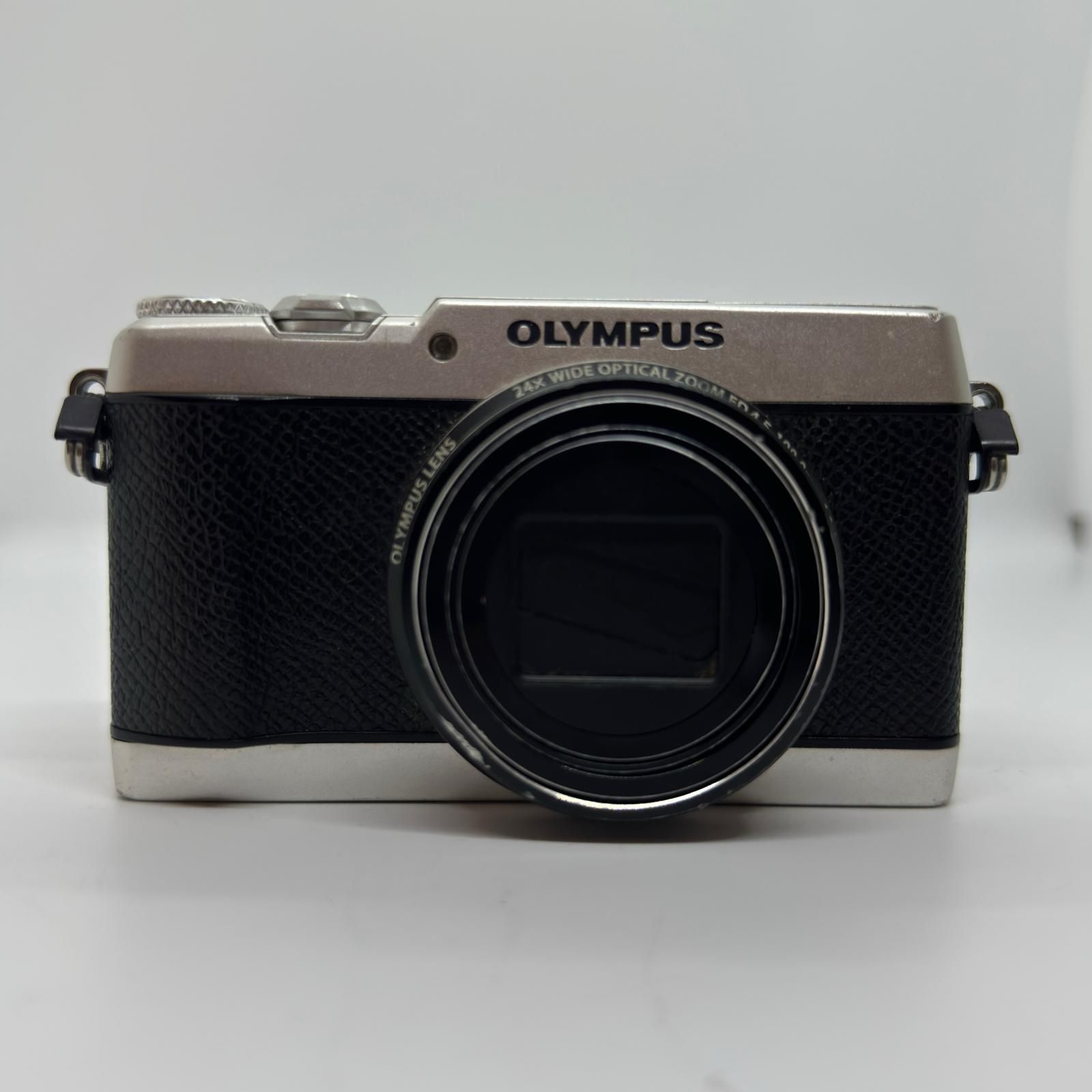 【全額返金保証】【最速発送】OLYMPUS コンパクトデジタルカメラ STYLUS SH-3 シルバー 動作確認済