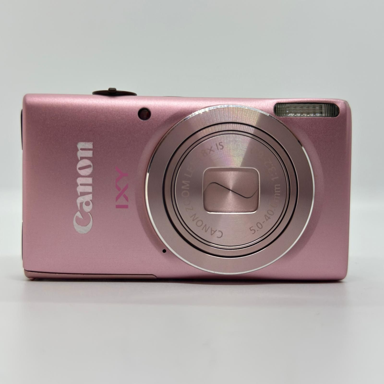 【全額返金保証】【最速発送】Canon コンパクトデジタルカメラ IXY 100F ピンク 美品 動作確認済