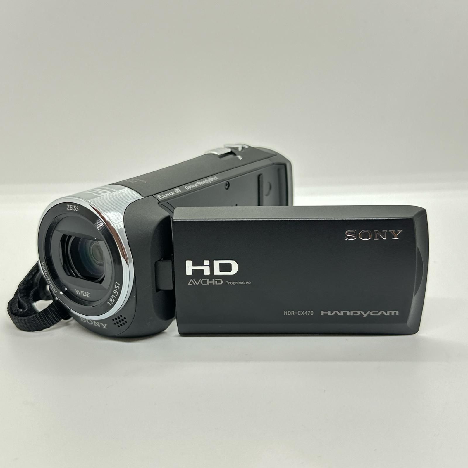 全額返金保証】【最速発送】Sony HDR-CX470 ブラック 美品 動作確認済 