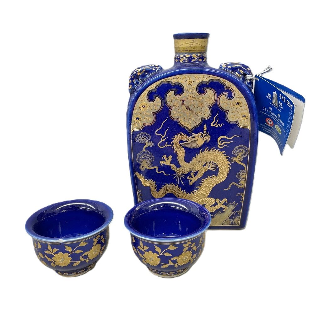 塔牌 三十年陳醸 紹興酒 680ml 陶器ボトル 酒器付 - メルカリ