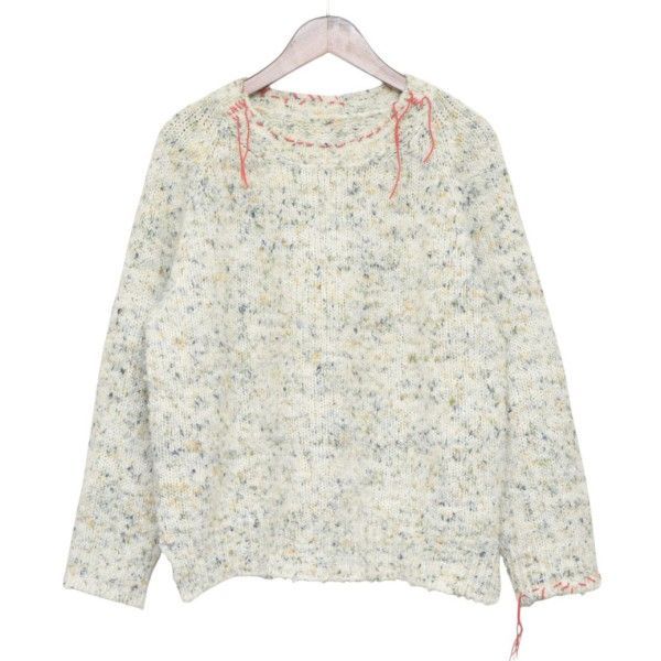 Maison Margiela　メゾンマルジェラ　2020AW　ステッチデザインクルーネックニットセーター　S51GP0189 S17472　8054000246854