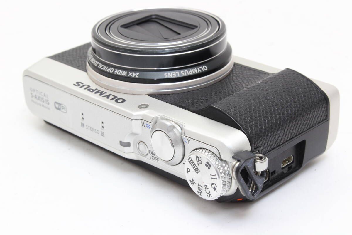 D (難あり) OLYMPUS オリンパス STYLUS SH-3 シルバー 返品不可 3-5 