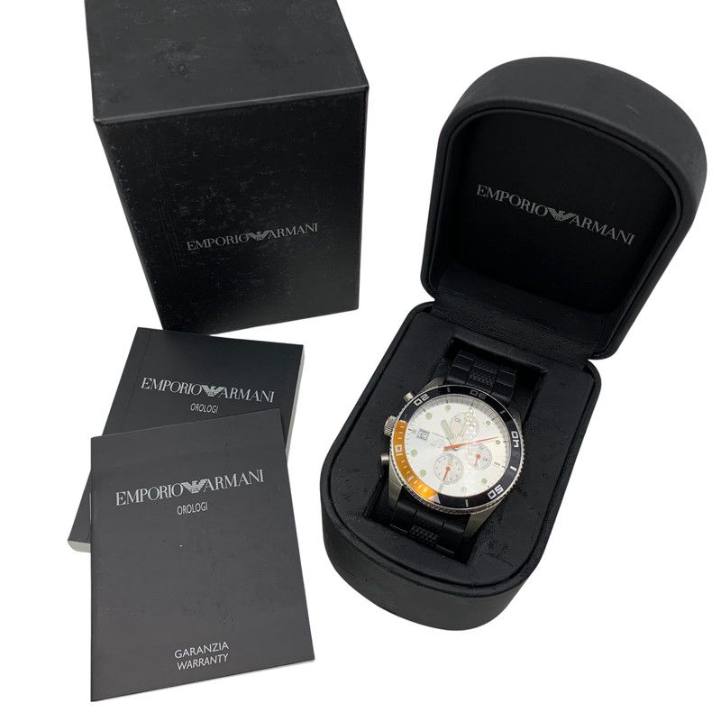 現状渡し品】 EMPORIO ARMANI エンポリオ・アルマーニ AR-5856 DIVERS