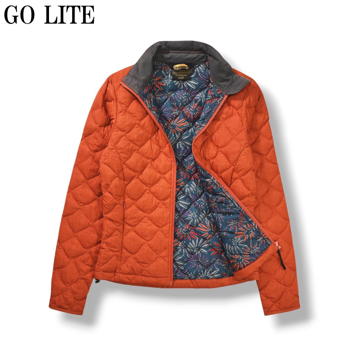 軽量防寒】 ゴーライト GO LITE キルティング グースダウンジャケット 