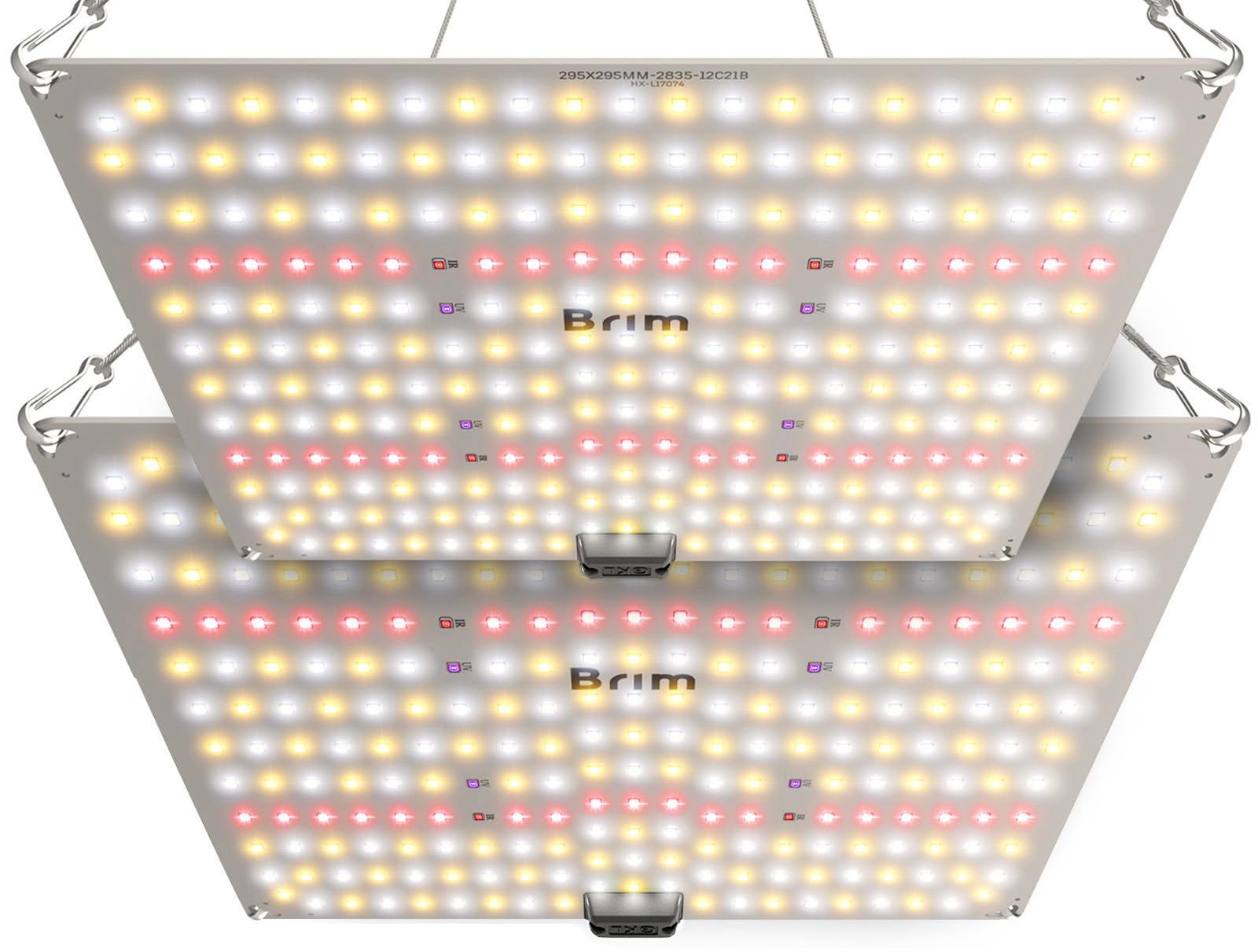 【公式】BRIM(ブリム) PANEL A 植物育成ライト LED パネル 【国内ブランド】フルスペクトル IR/UV 搭載 PL-A (2, 45W 温白色)★m 616abf09