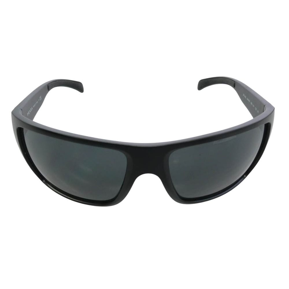 PRADA プラダ SPS 03L サングラス アイウェア フレーム：ブラック系、レッド系　レンズ：ブラック系 64□18【中古】
