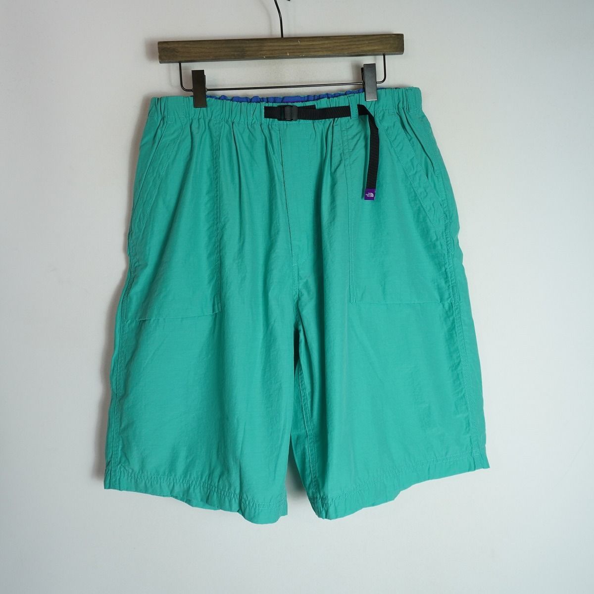 新品 THE NORTH FACE PURPLE LABEL ノースフェイス パープルレーベル Field River Shorts NT4400N ショート パンツ ショーツ 34 緑2370Q★2