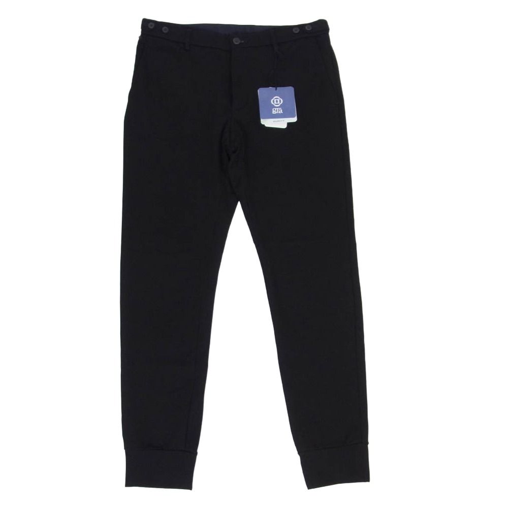 GTA ジーティーアー E07S05-R GIORGIO TECH-R JERSY TECNICO リブパンツ ジョガーパンツ ブラック系 50【極上美品】【中古】