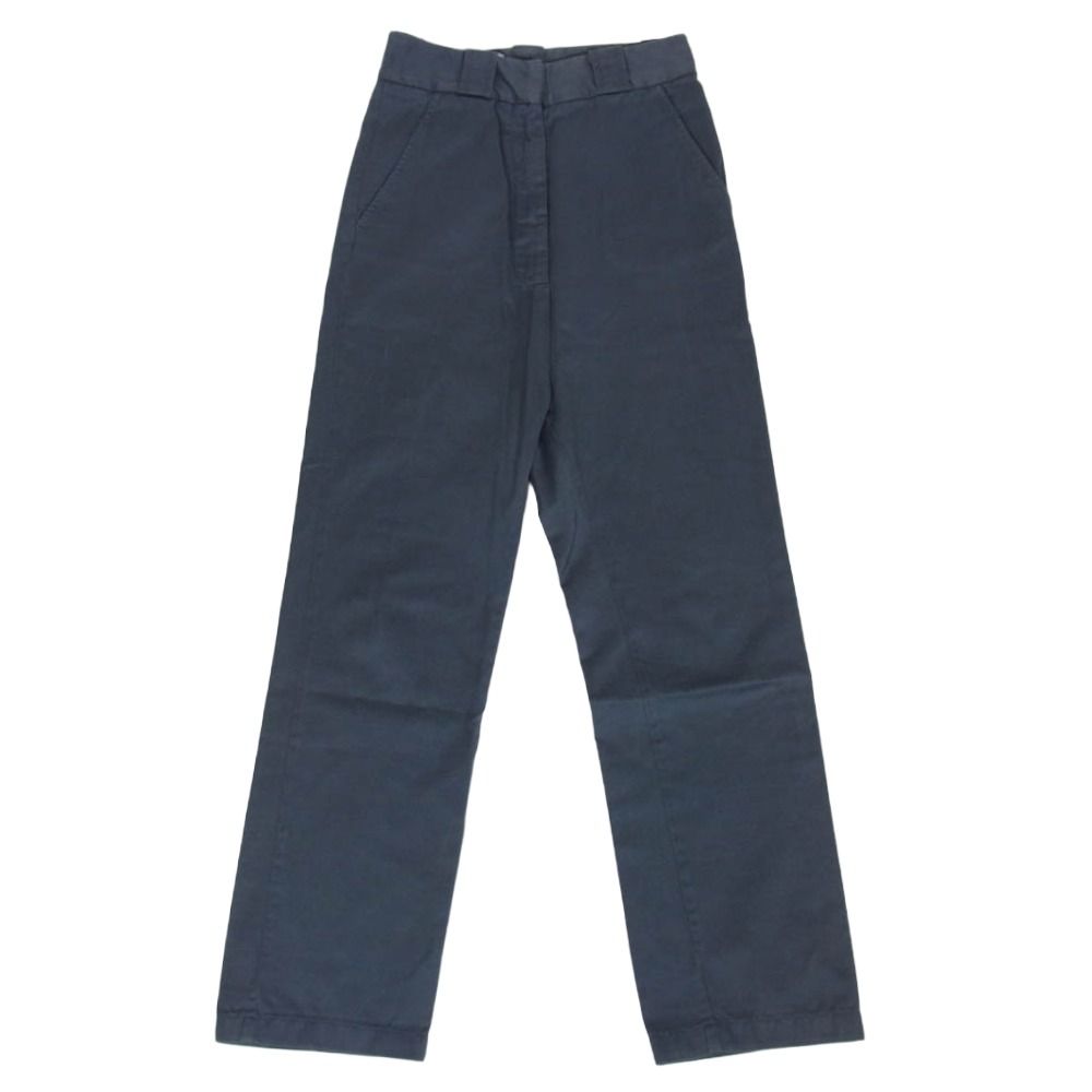 MAISON MARTIN MARGIELA メゾンマルタンマルジェラ ここのえタグ シックス 6ライン コットン パンツ 青緑灰系 38【中古】