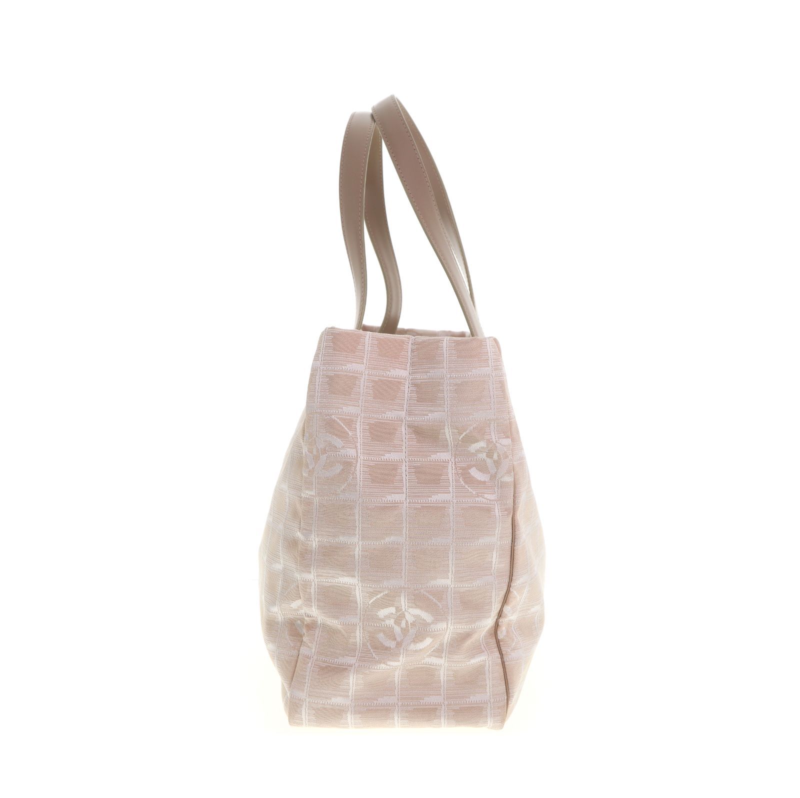 シャネル トートバッグ ピンクベージュ 希少CHANEL シャネル ニュー 