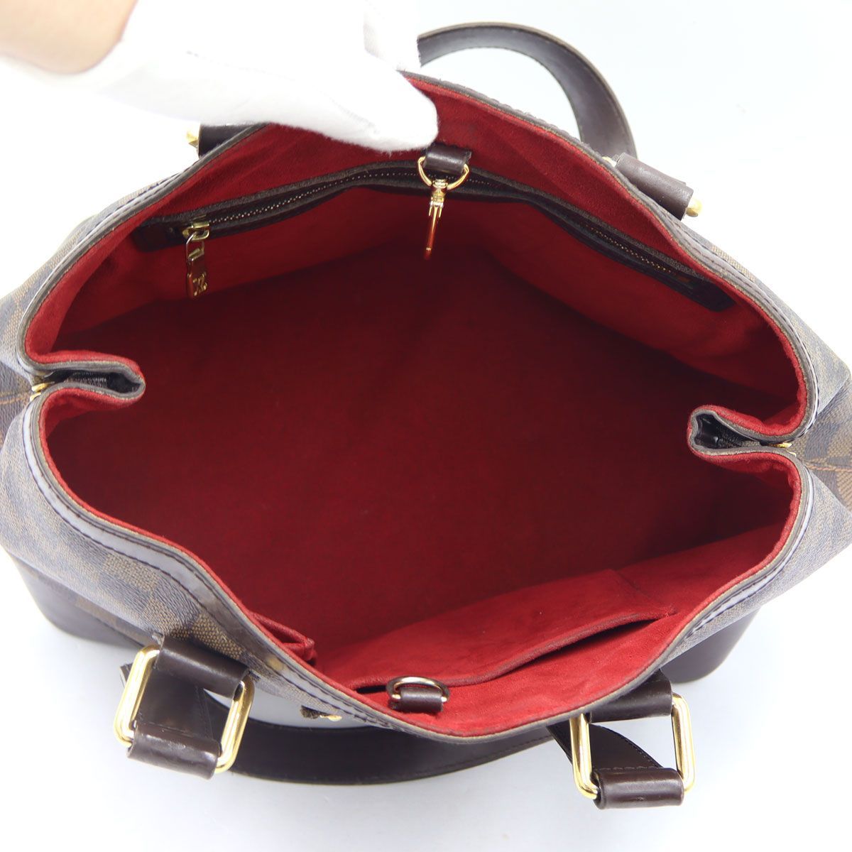 ルイヴィトン（LOUIS VUITTON) ハムステッドPM N51205 ダミエ・エベヌ