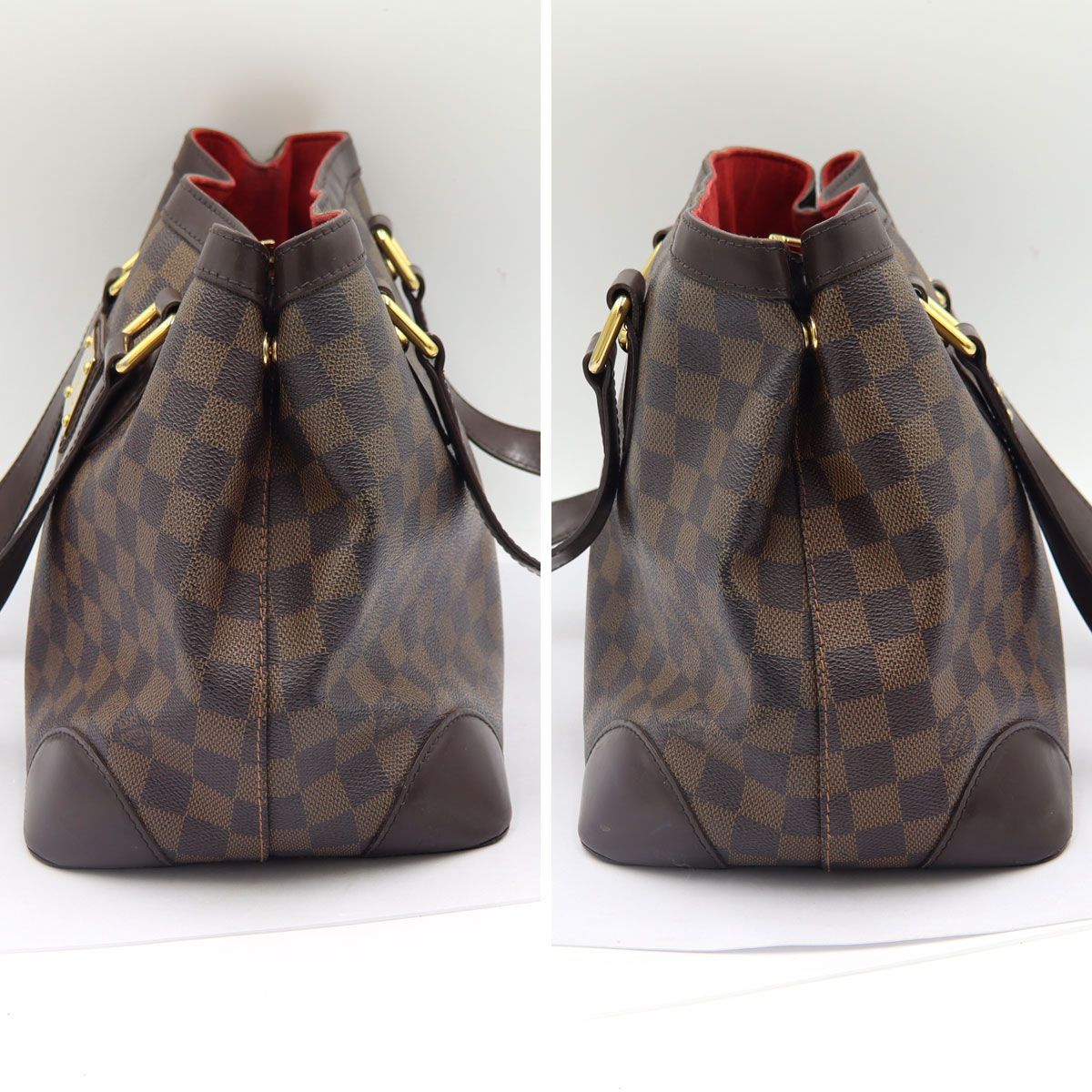 ルイヴィトン　トートバッグ ダミエ ハムステッドPM N51205 エベヌ ルイヴィトン（LOUIS VUITTON) ハムステッドPM N51205 ダミエ・エベヌ