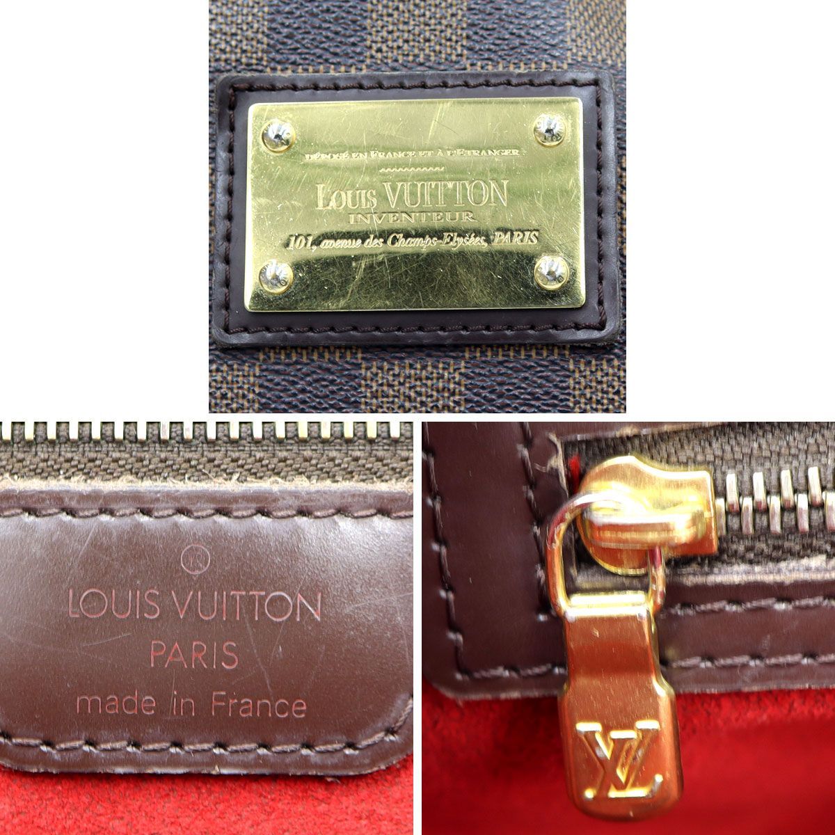 ルイヴィトン（LOUIS VUITTON) ハムステッドPM N51205 ダミエ・エベヌ