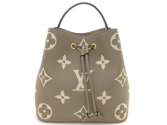 LOUIS VUITTON　ルイ・ヴィトン　ネオノエMM　バイカラーモノグラム・アンプラント　M45555　2wayショルダーバッグ　トゥルトレール クレーム　2147100595154【中古】【207】