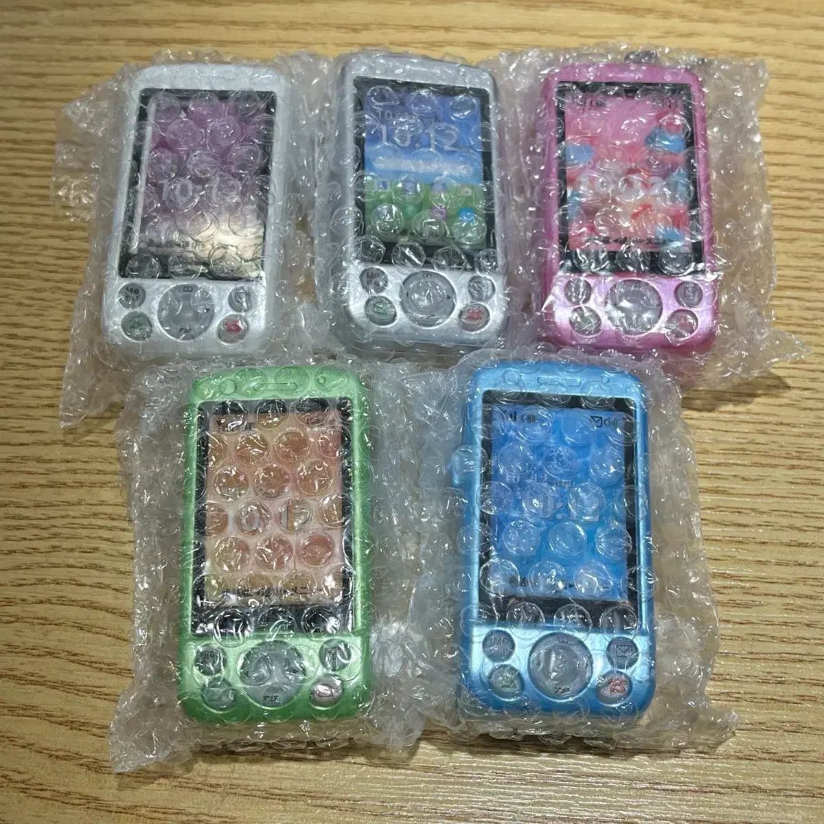 (フルセット) 録音スライド携帯ガチャ 5種