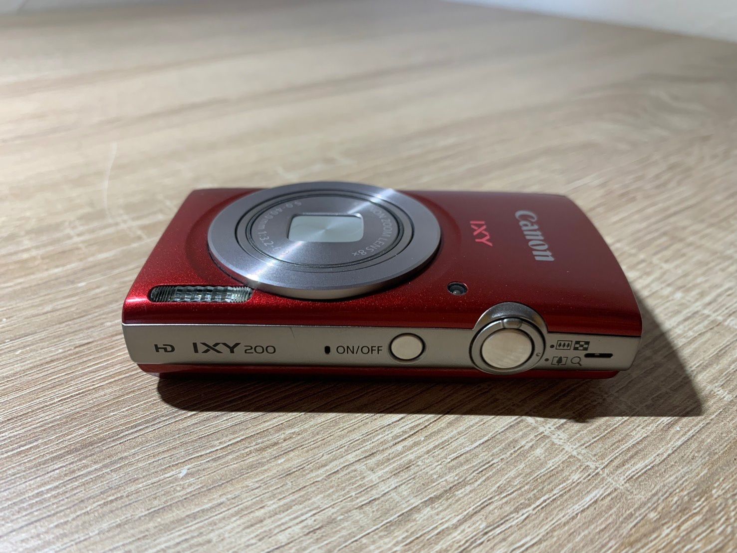 1299 Canon IXY 200 レッド デジカメ 動作確認済み 美品【ネ】 - メルカリ