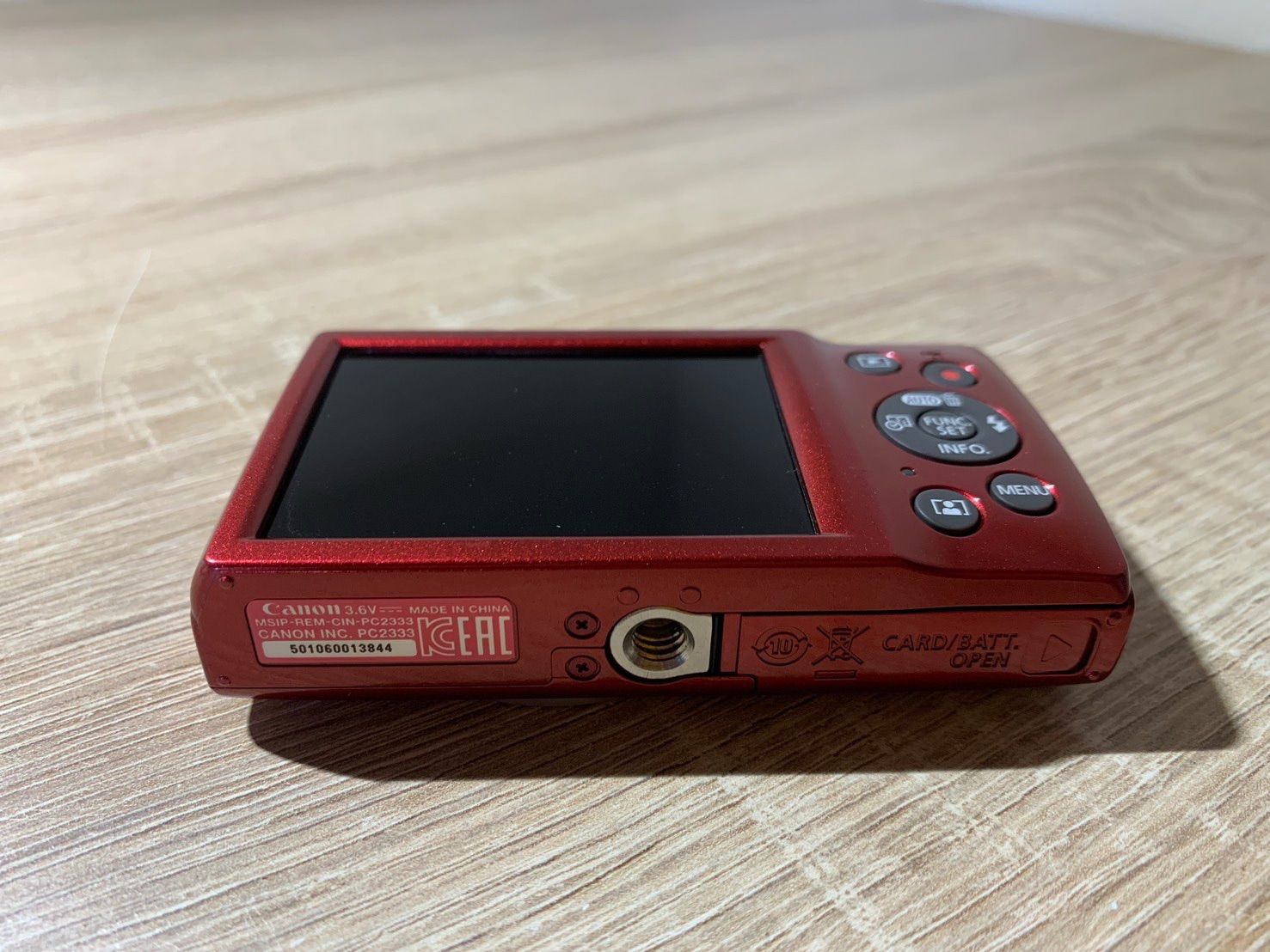1299 Canon IXY 200 レッド デジカメ 動作確認済み 美品【ネ】 - メルカリ