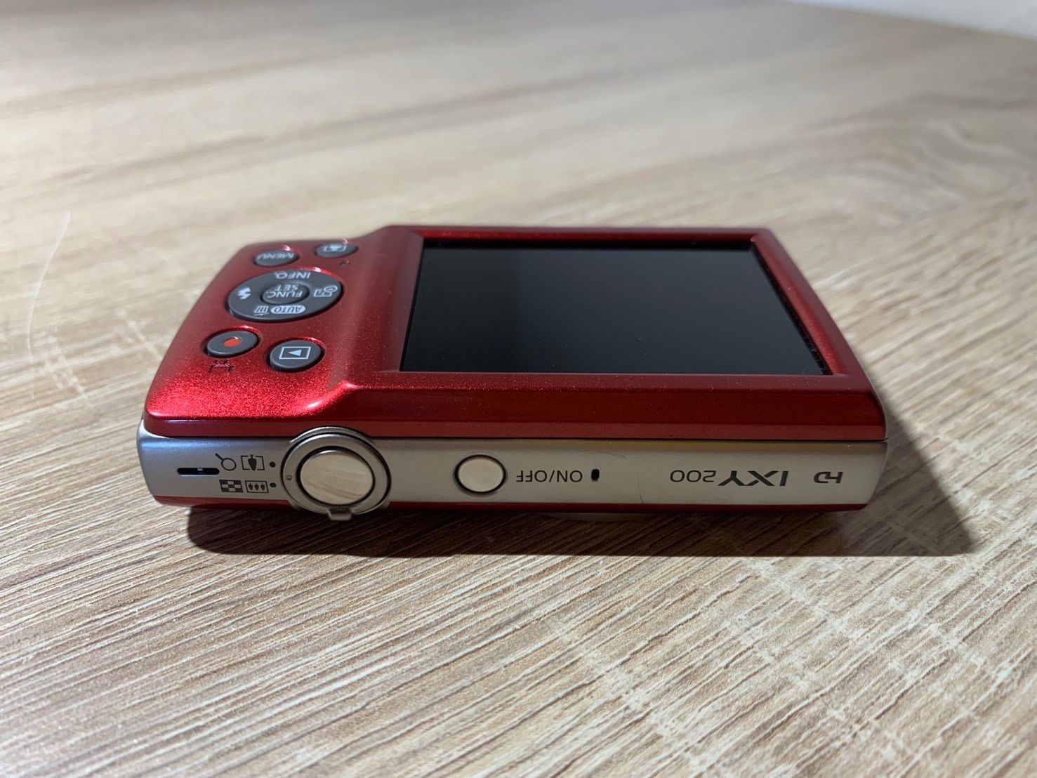 1299 Canon IXY 200 レッド デジカメ 動作確認済み 美品【ネ】 - メルカリ