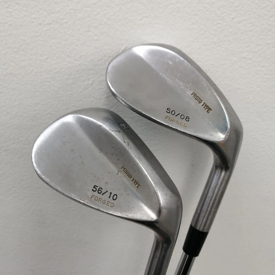 広田ゴルフ ヒロタゴルフ　PROTOTYPE 50°-08＆56°-10 【2本セット】ｼｬﾌﾄ：N.S.PRO 950GHneo (S)　メンズ 男性用 右利き Cランク ゴルフクラブ ウェッジ　※刻印無し