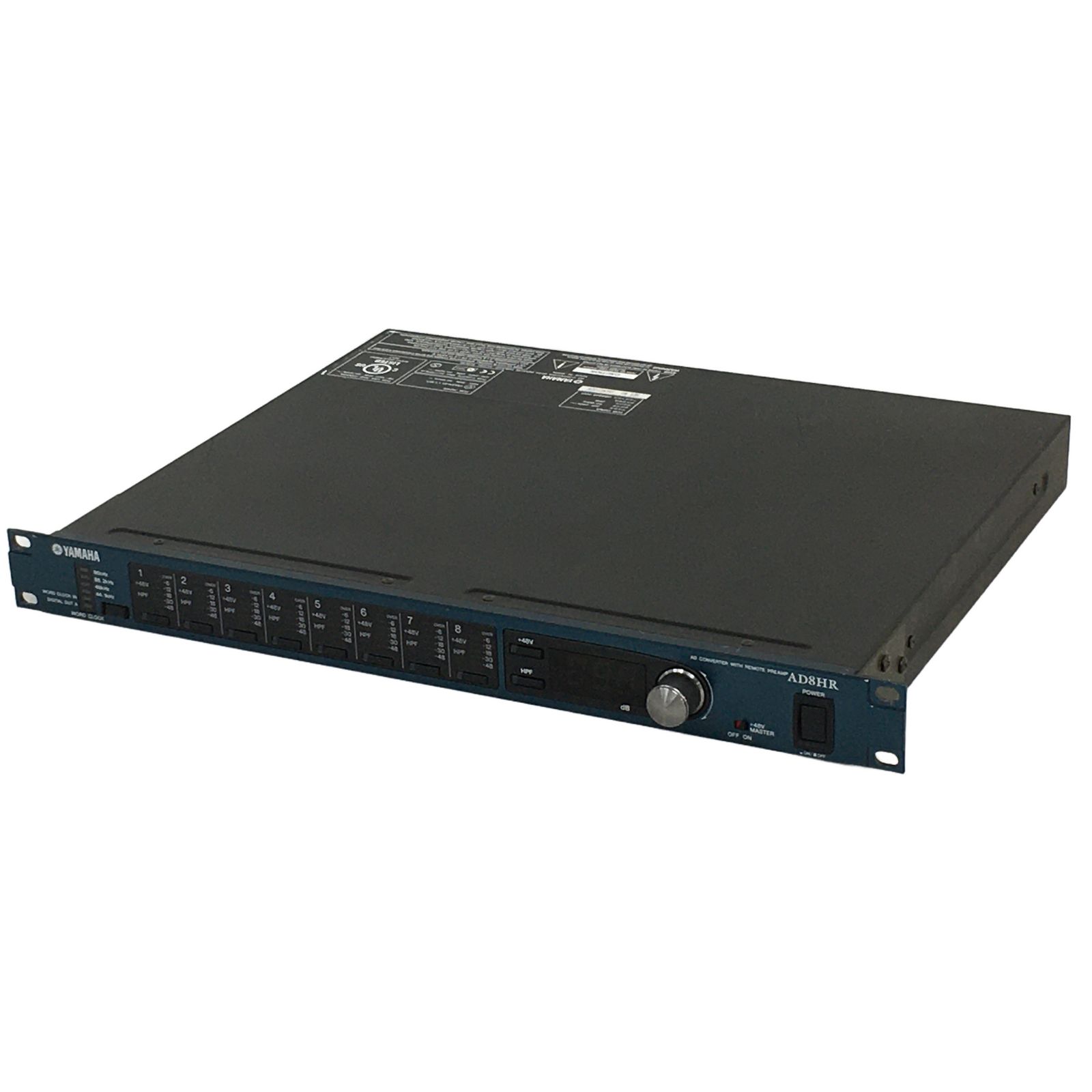 YAMAHA AD8HR ADコンバーター 8ch 24bit 96kHz 高音質ヘッドアンプ搭載 PA機器 音響機材 N11325106