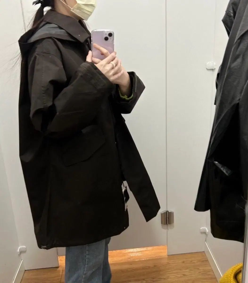 UNIQLO BLOCKTECH リラックスハーフコート