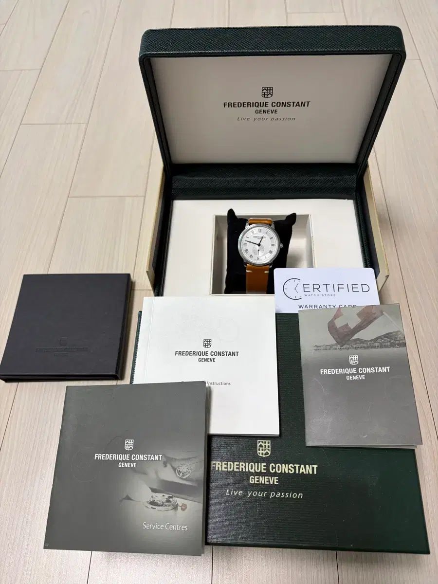FREDERIQUECONSTANT フレデリックコンスタント 時計 フルセット 付属品 フルセット