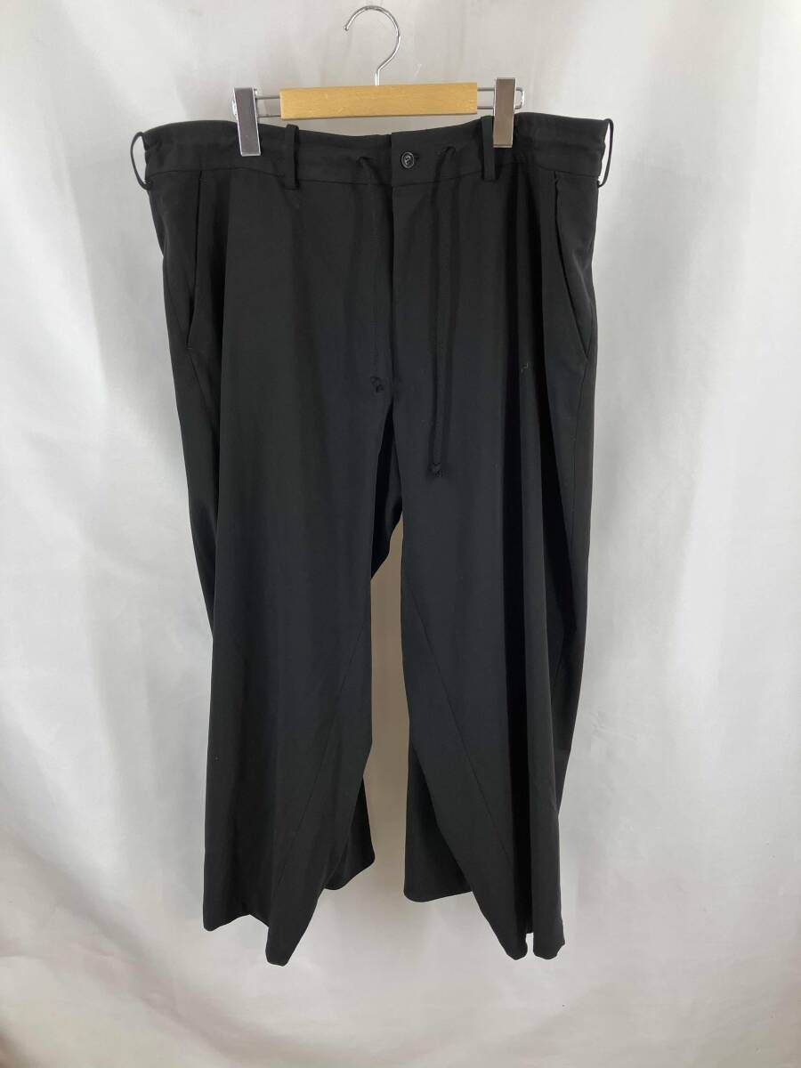★ S'YTE サイト ワイドパンツ US-P87-912 ヨウジヤマモト サイズ3 ブラック 通年