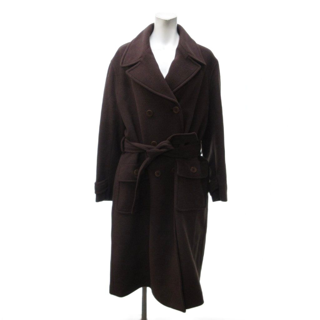 セリーヌ CELINE チェスターコート ウール アンゴラ混 カシミヤ混