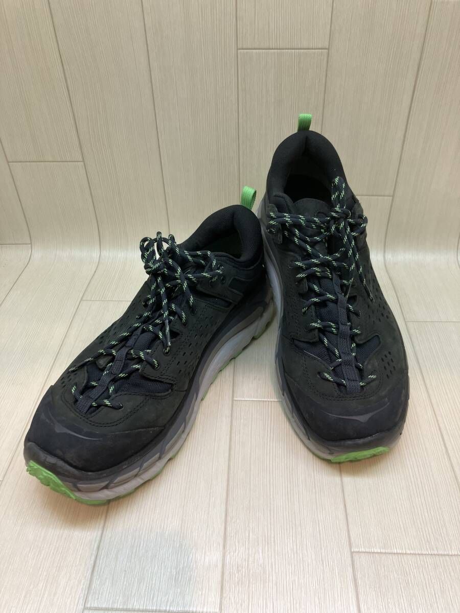 ★ HOKA ONE ONE ホカオネオネ ローカットスニーカー 1131310 アウトドア 29cm ブラック 通年