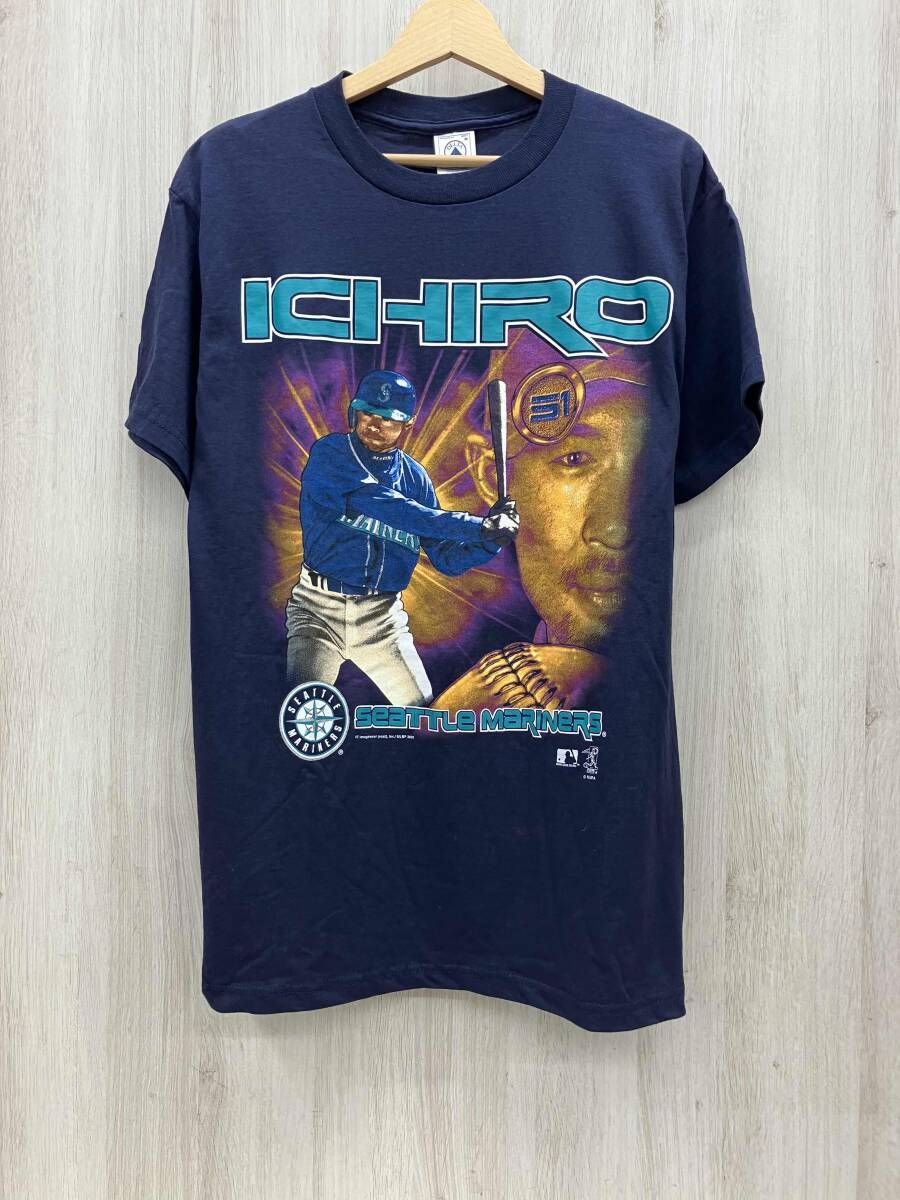 DELTA ICHIRO 00s MLB PLAYERS CHOICE Short sleeve Tee Shirt Base boll デルタ イチロー 半袖 T シャツ 野球 ベース ボール 藤沢大庭店