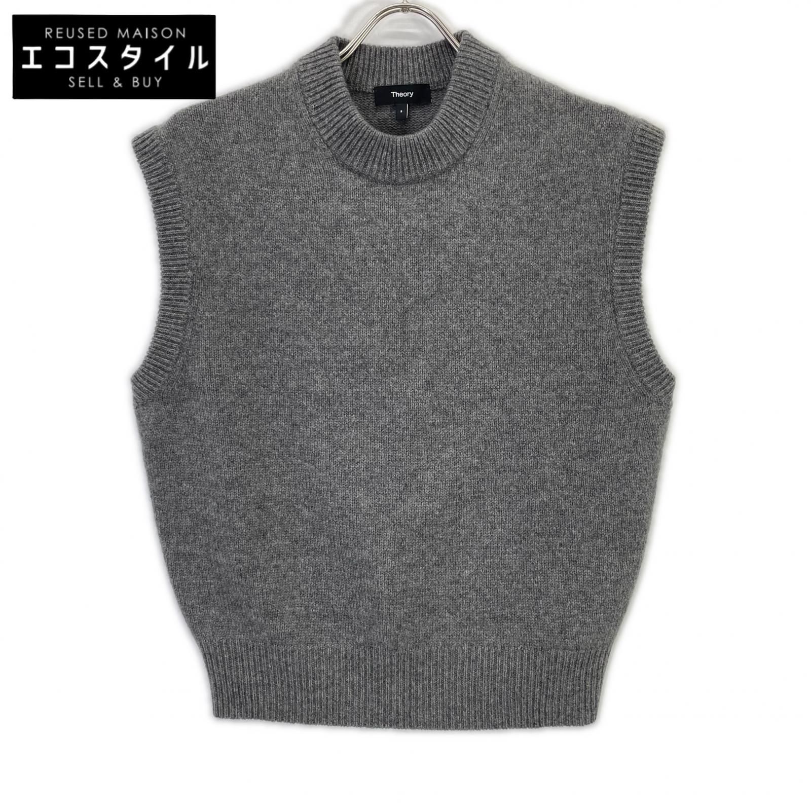 Theory　セオリー　25年製 グレー Cashmere Relaxed Vest　S