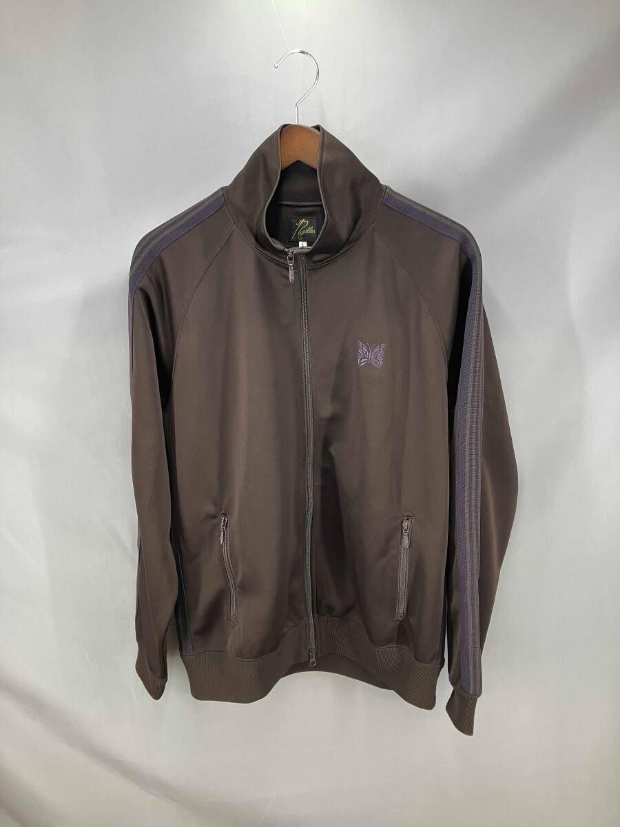 ★ NEEDLES ニードルズ ジャケット track jacket PU271 24AW サイズL ブラウン 通年