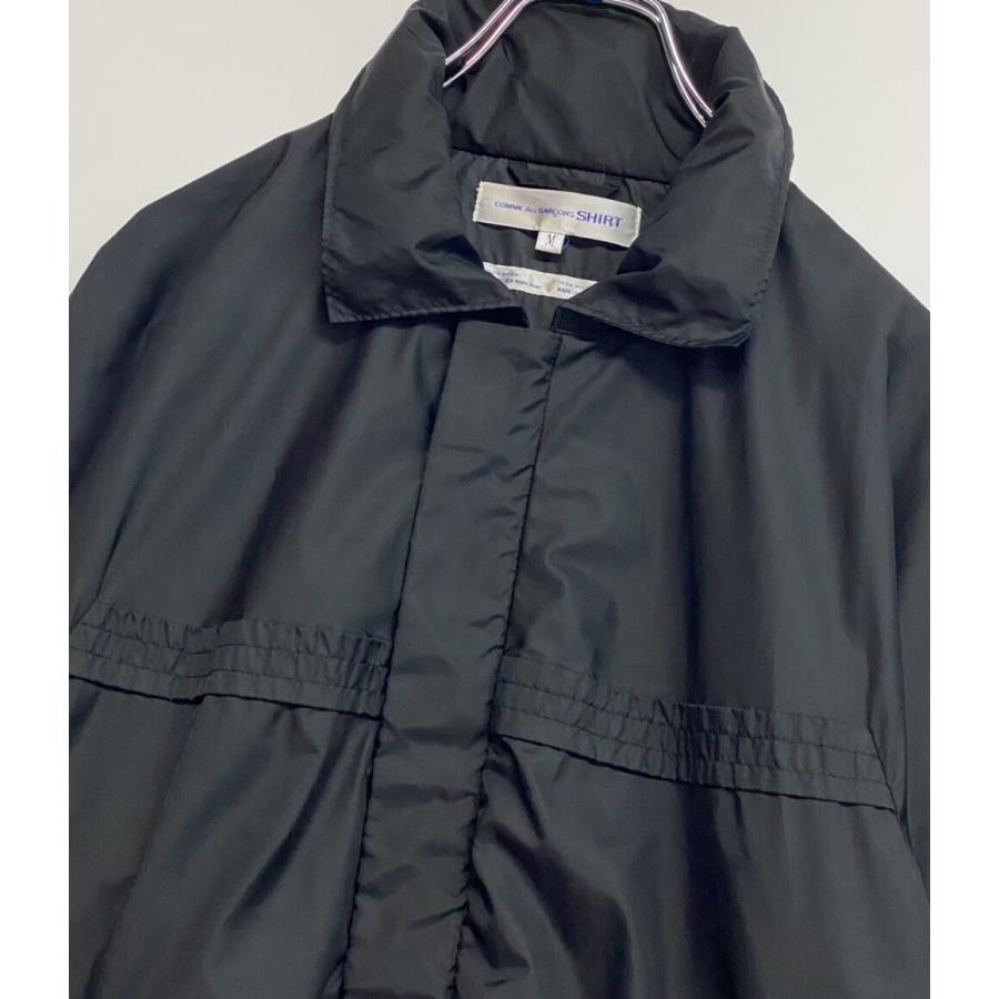 90s COMME des GARCONS SHIRTジップナイロンブルゾン size M ネイビー