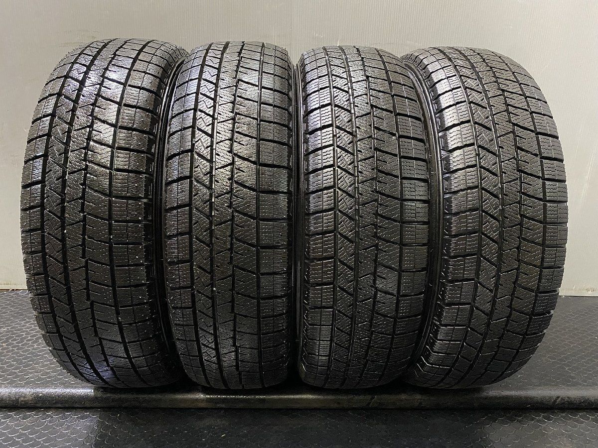 走行短め】DUNLOP WINTER MAXX WM03 165/65R15 15インチ スタッドレス 