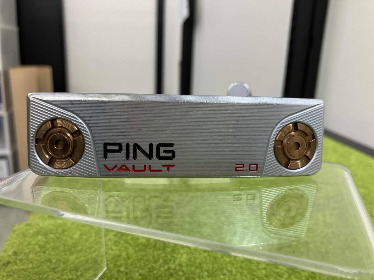 PING/VAULT 2.0 VOSS Platinum/スチールシャフト/パター-比較的美品