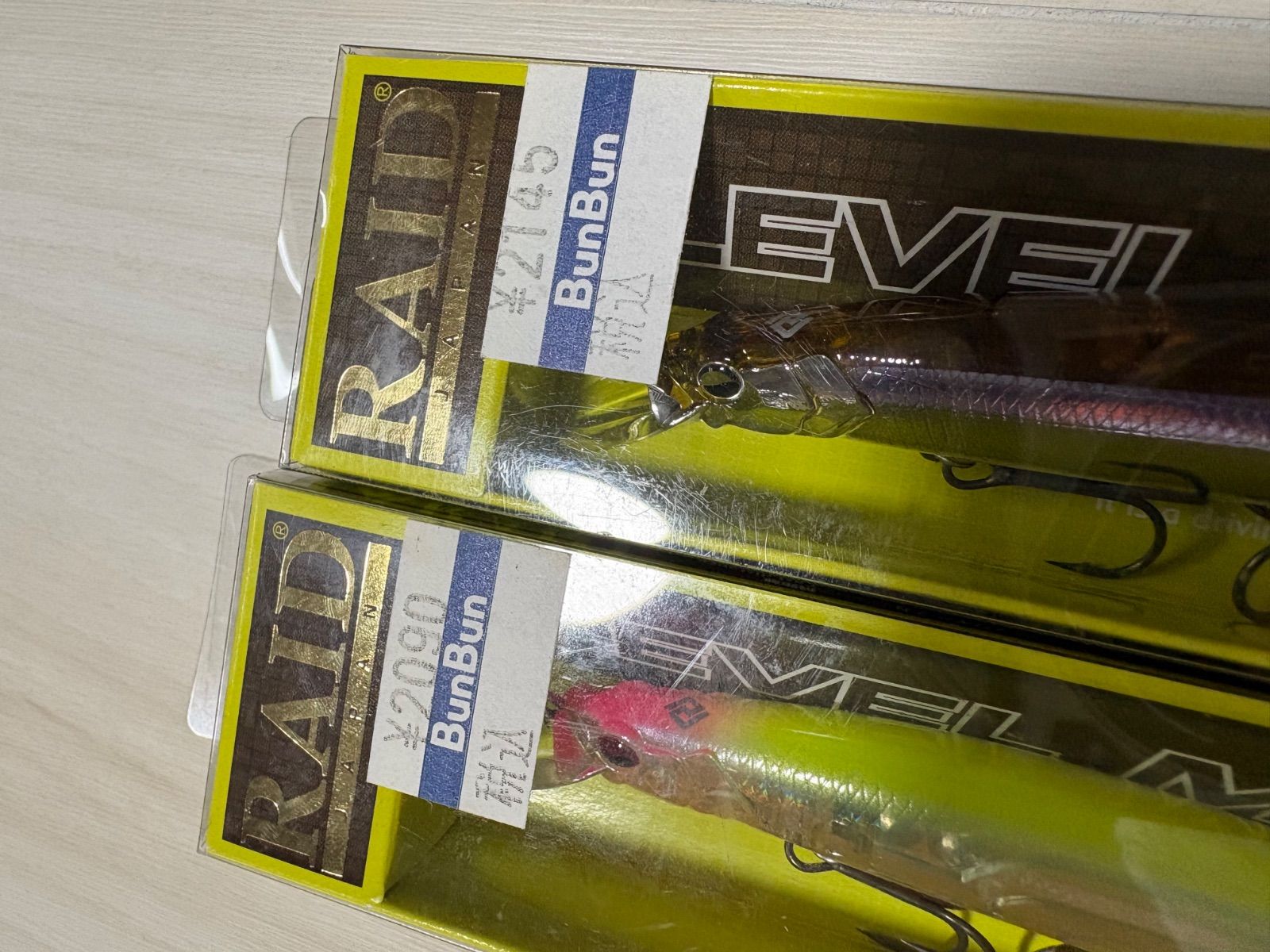 RAID JAPAN LEVEL MINNOW 2個セット - メルカリ
