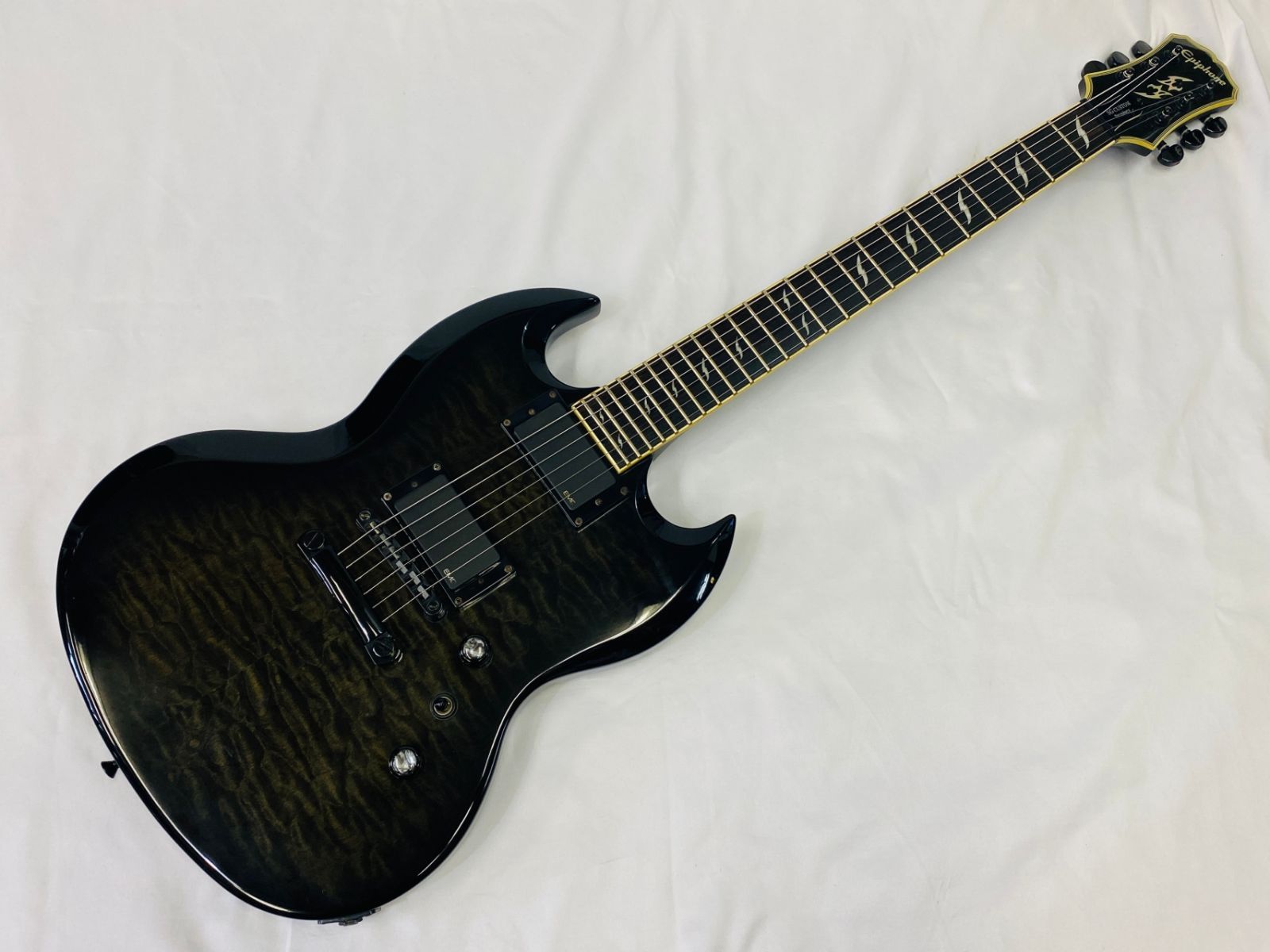 Epiphone SG Custom Prophecy EX エピフォン エレキギター アクティブ