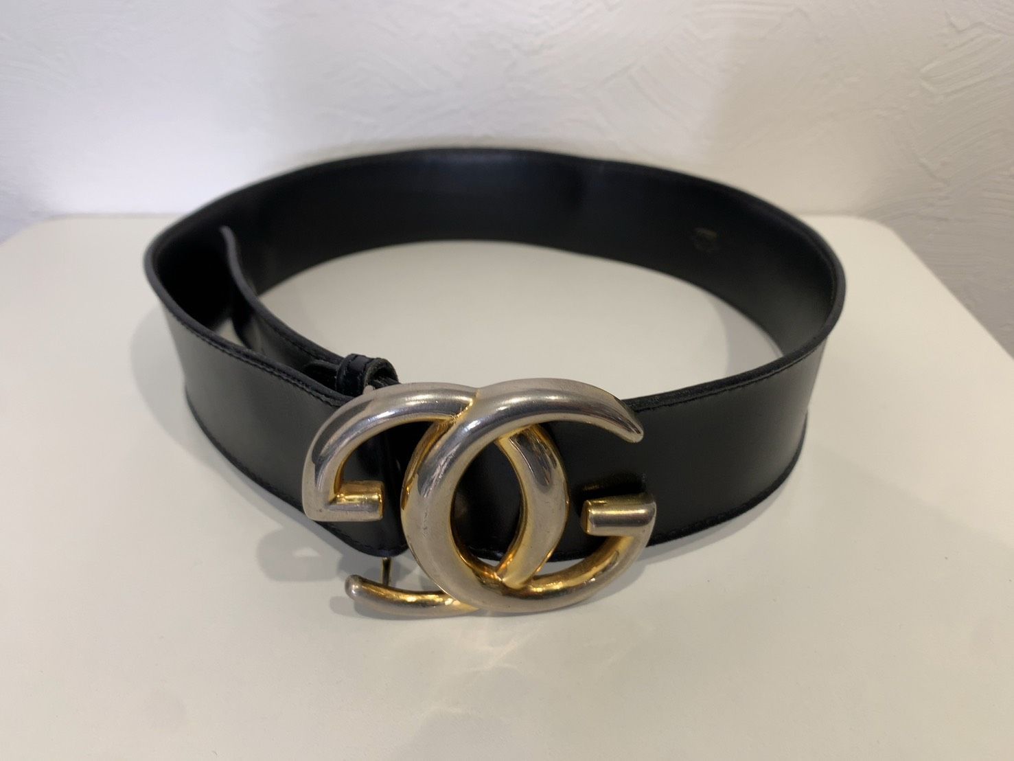 GUCCI グッチ インターロッキング ベルト サイズ65 ブラック オールド 8,260円