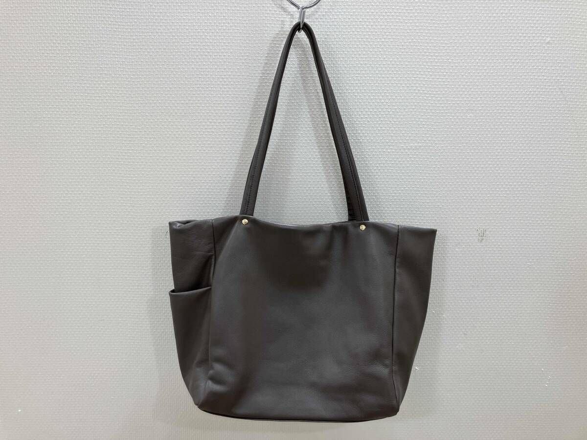 russet ラシット レザートートバッグ レザートート トートバッグ カーキ 通年