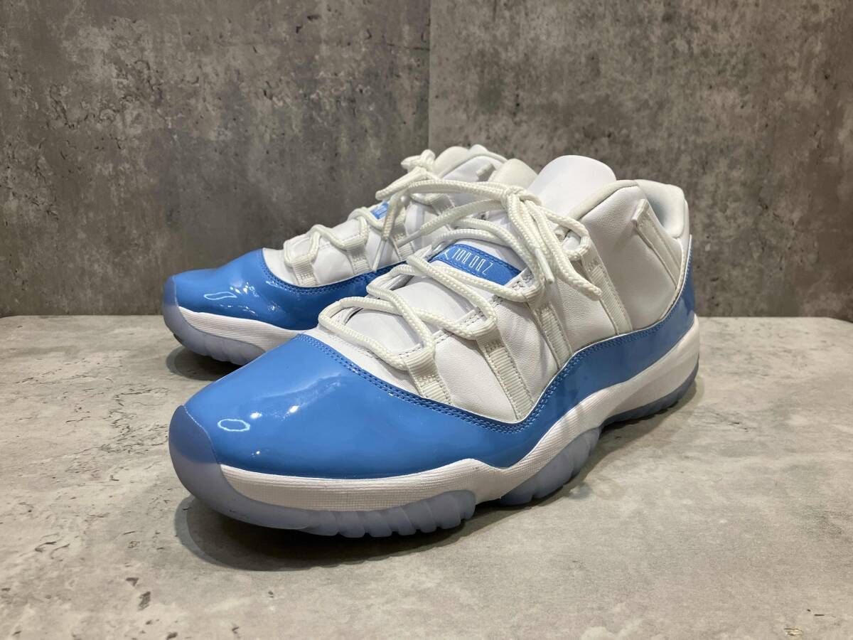 NIKE ナイキ AIR JORDAN 11 RETRO LOW UNIVERSITY BLUE エアジョーダン ブルー×ホワイト サイズ31 7,540円