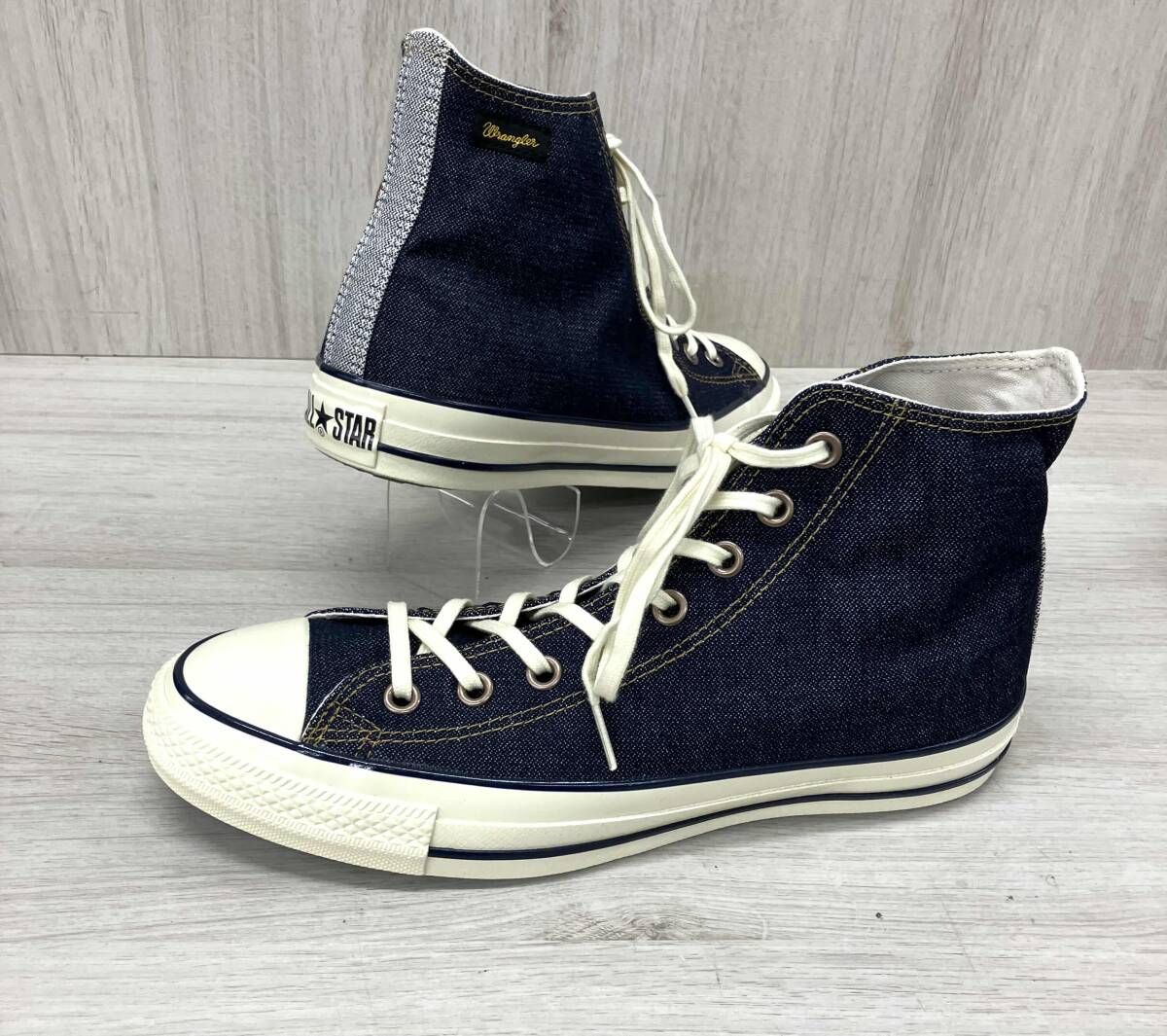 CONVERSE×Wrangler/コンバース×ラングラー/スニーカー/ALL STAR AGED BD HI/1SE698/ネイビー/27cm