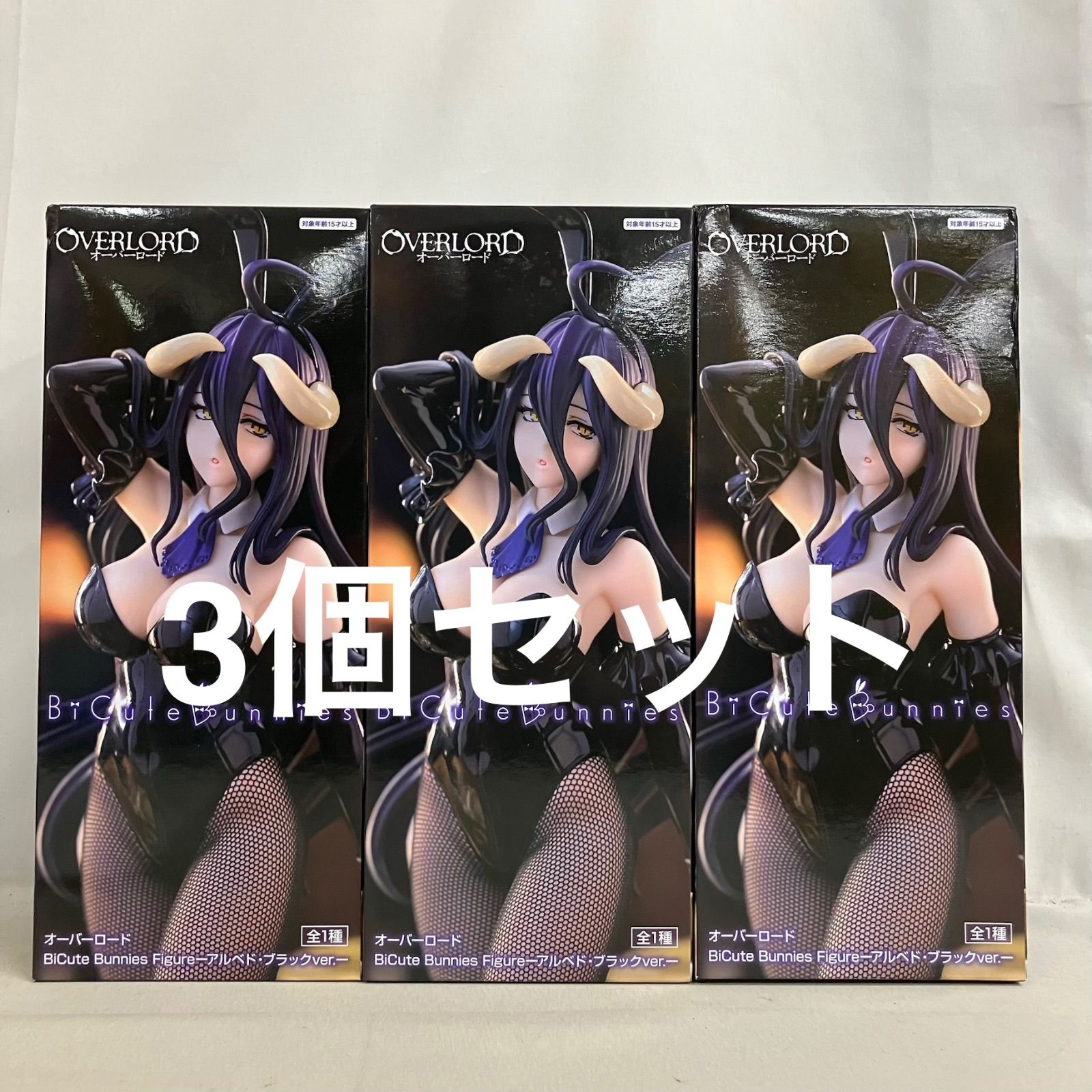 BiCute Bunnies ラフタリア アルベド フィギュア 18点セット 未開封 オーバーロード BiCute Bunnies Figure アルベド ブラック